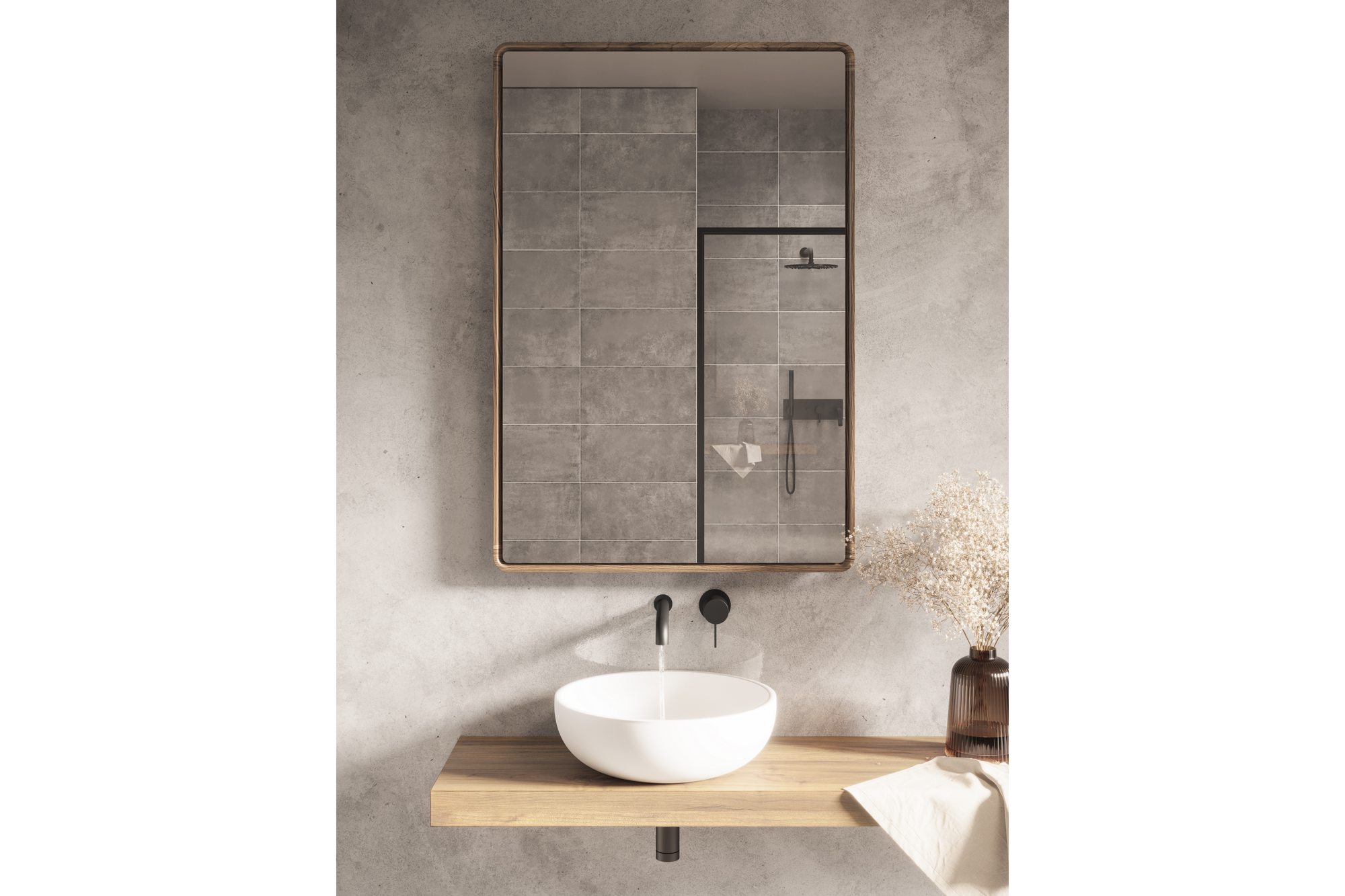 Linq Rectangle Wall Mirror